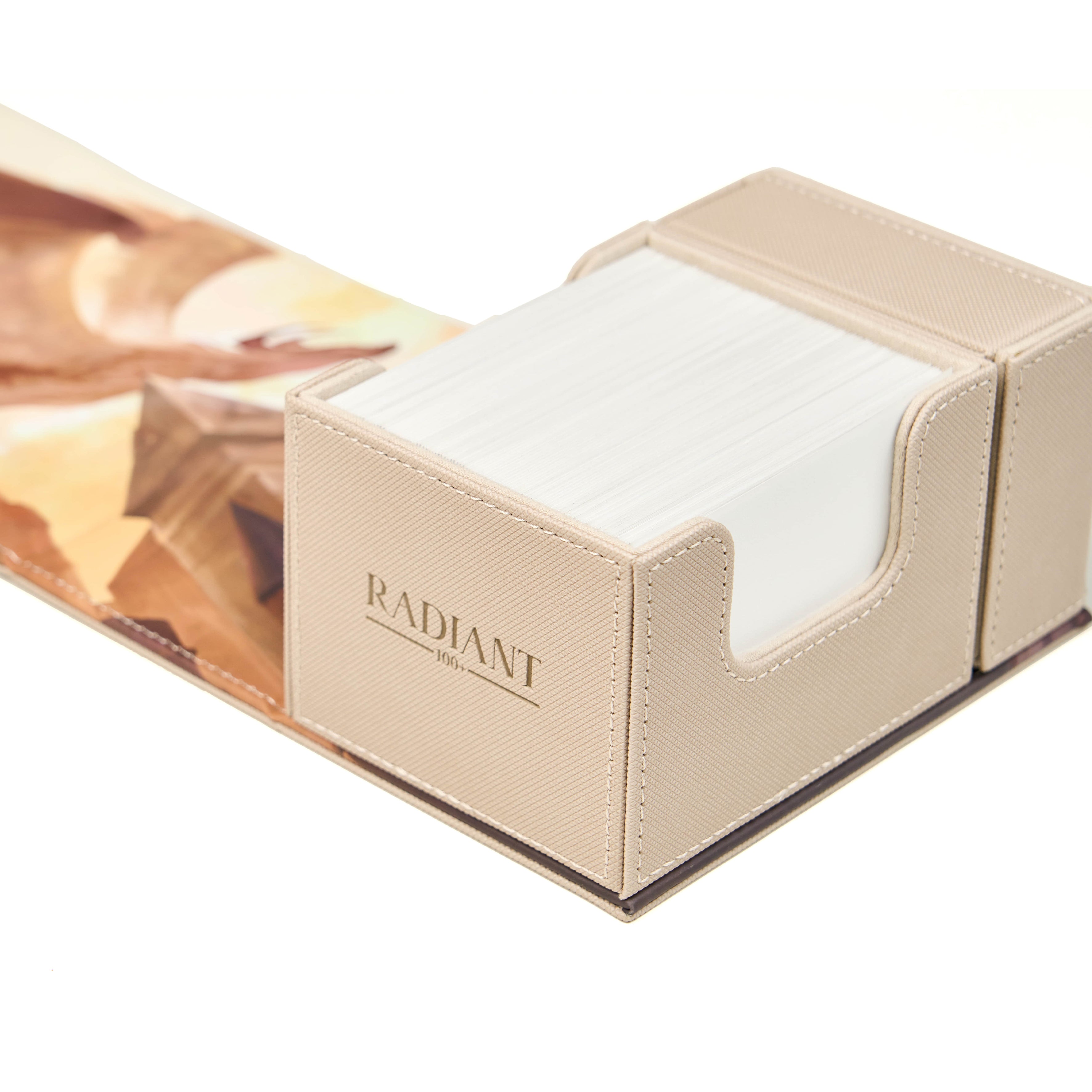 Arcane Fortress - Radiant 100+ Deluxe Deck Vault -WHITE-Divine Protection