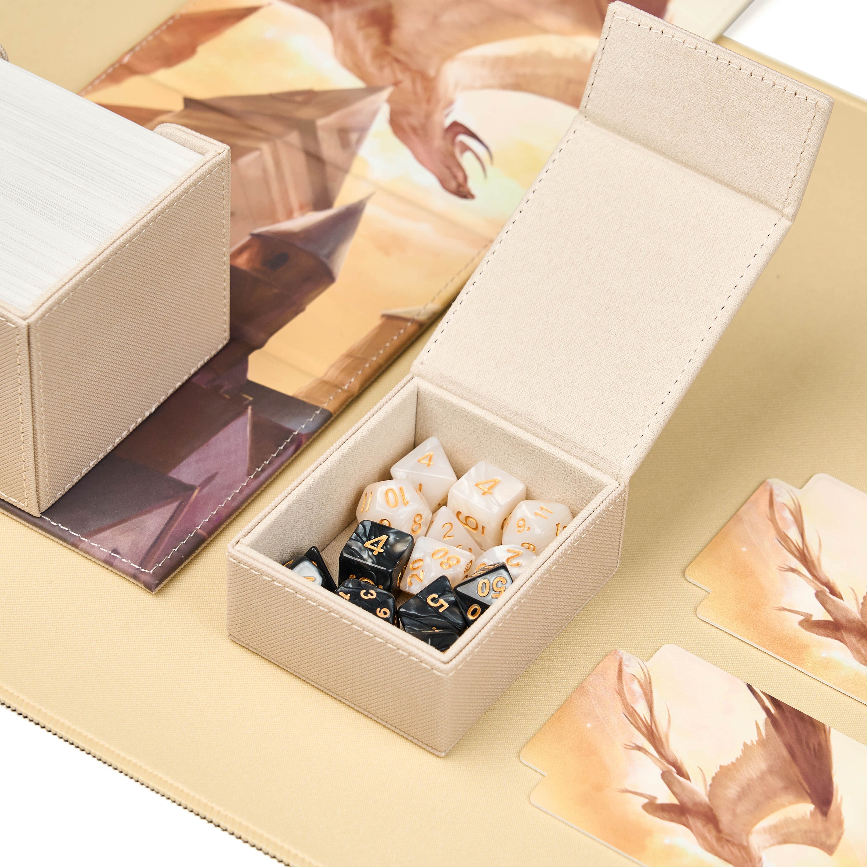 Arcane Fortress - Radiant 100+ Deluxe Deck Vault -WHITE-Divine Protection