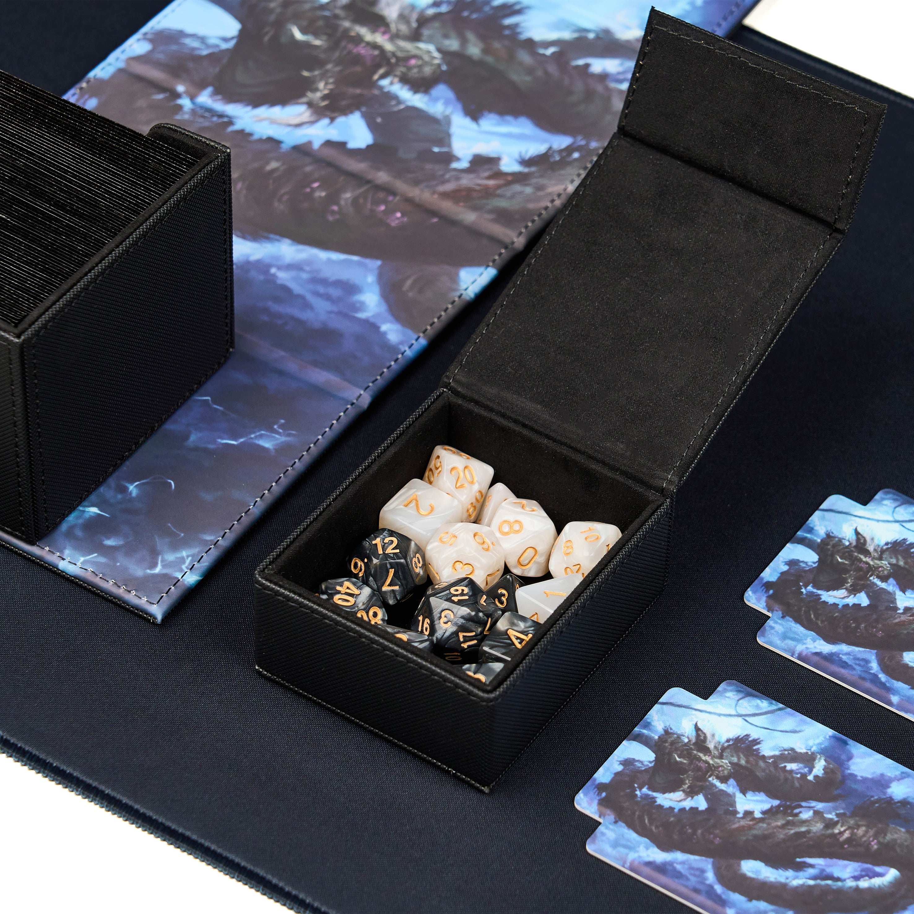 Arcane Fortress - Radiant 100+ Deluxe Deck Vault -BLACK-Forbidden Ritual