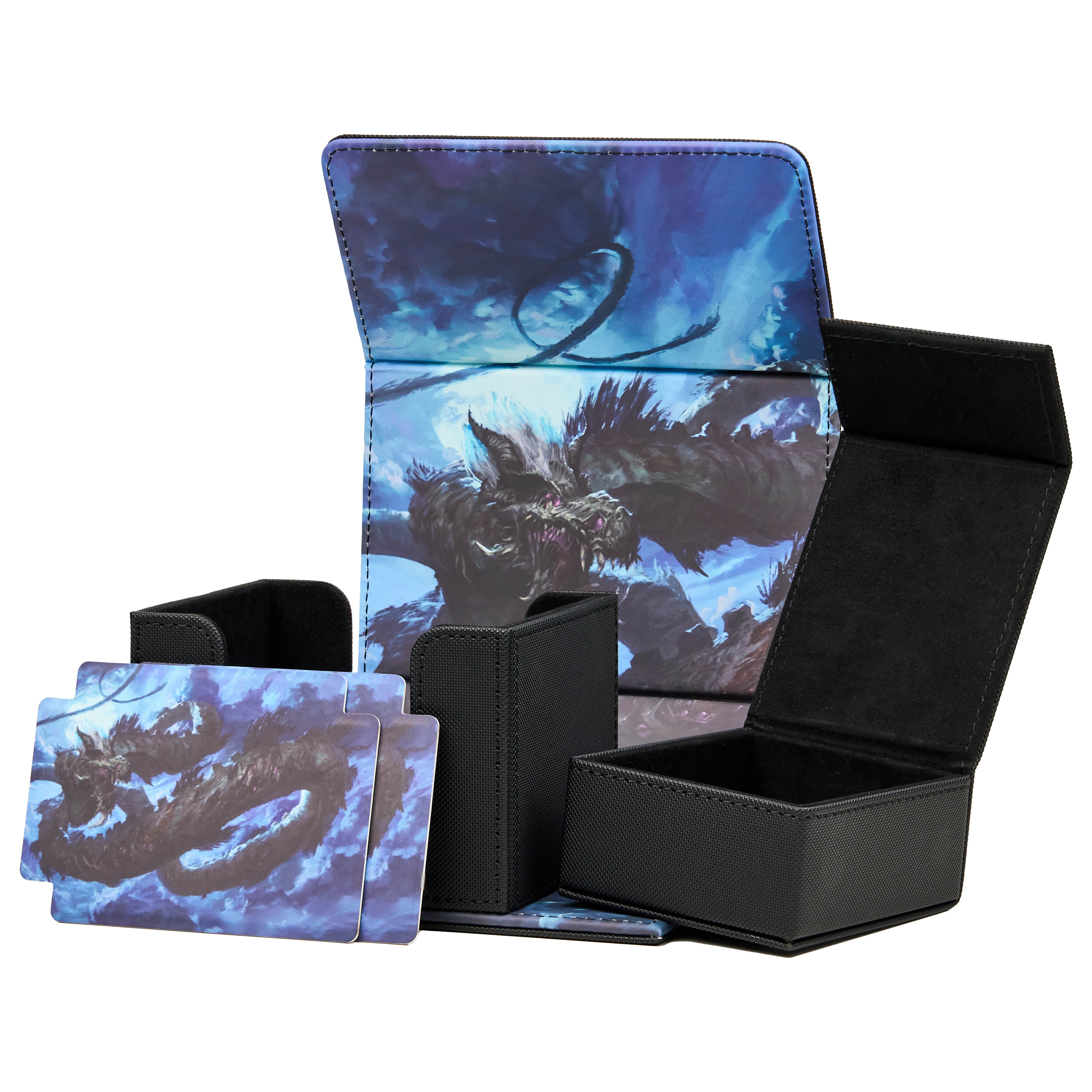 Arcane Fortress - Radiant 100+ Deluxe Deck Vault -BLACK-Forbidden Ritual