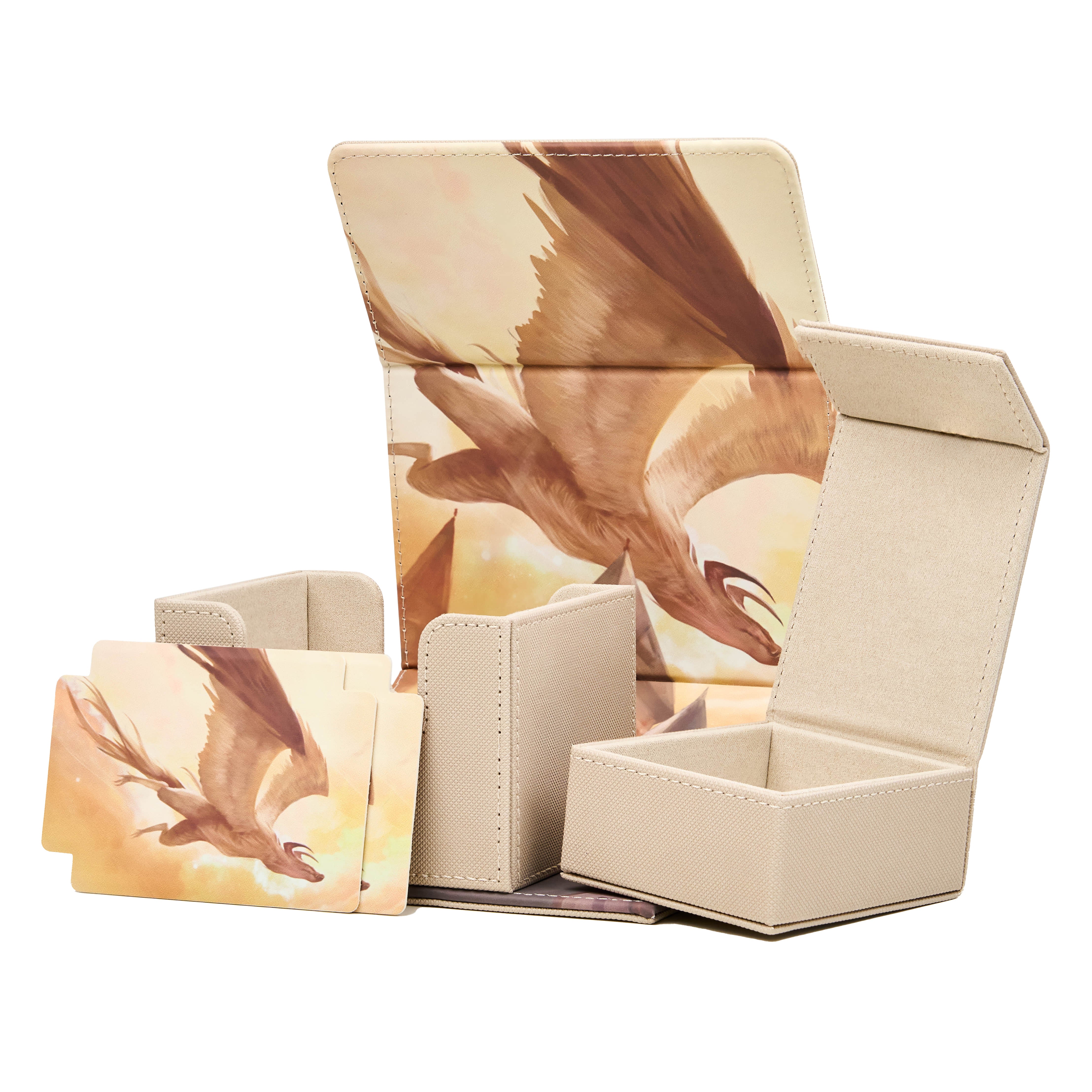 Arcane Fortress - Radiant 100+ Deluxe Deck Vault -WHITE-Divine Protection