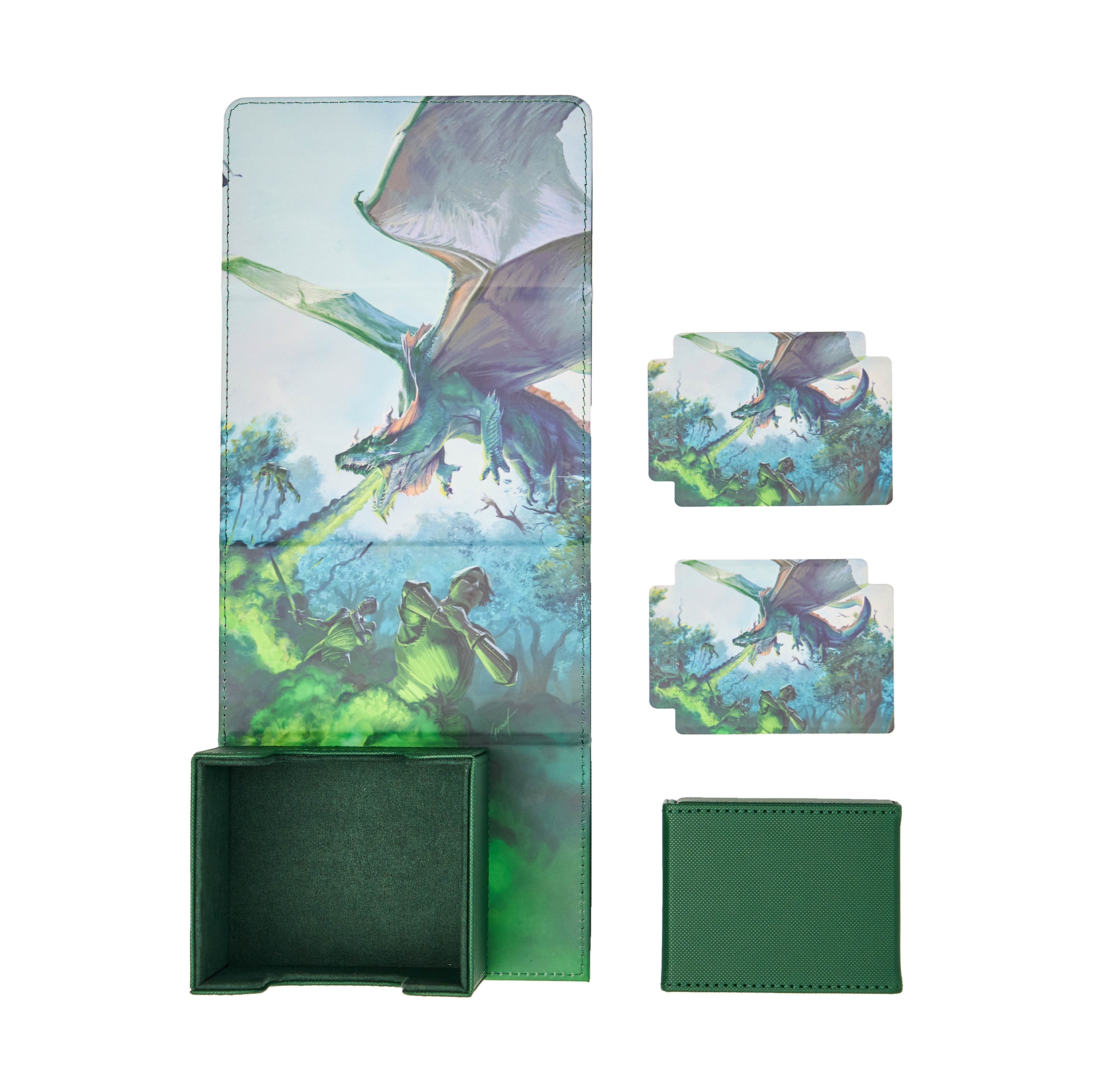 Arcane Fortress - Radiant 100+ Deluxe Deck Vault -GREEN-Natures Retribution