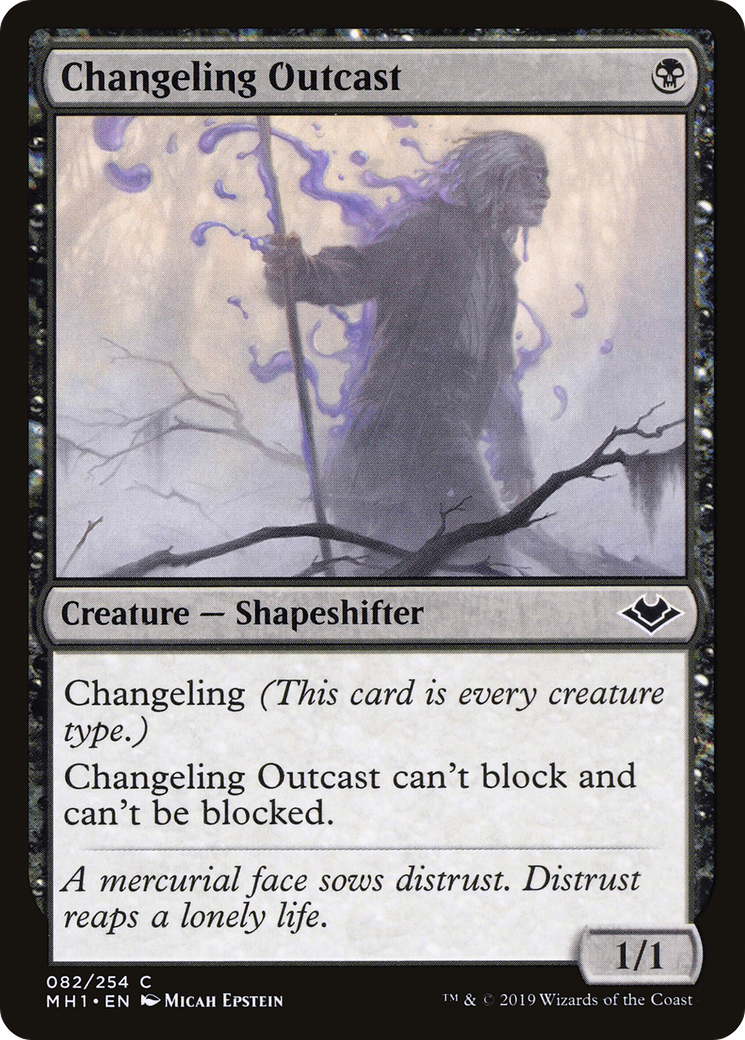 Changeling Outcast (MH1) 82 - WZRD TCG