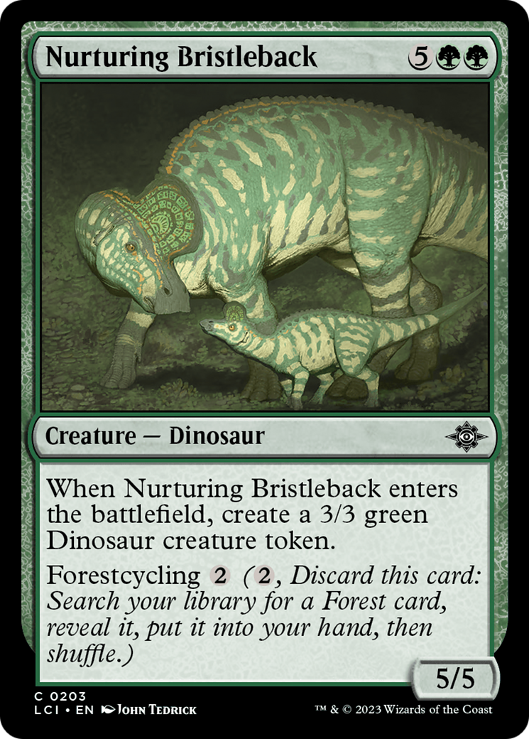 Nurturing Bristleback (LCI) 203