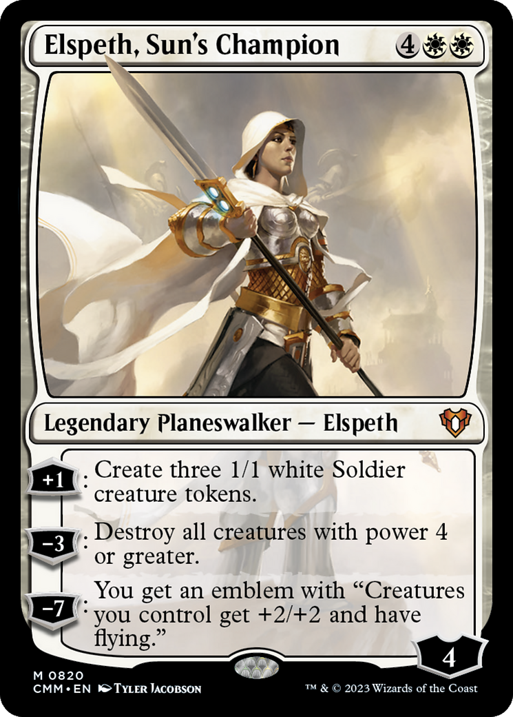 Elspeth, Sun's Champion (CMM) 820