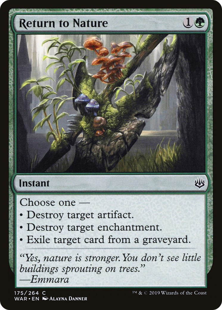 Return to Nature (WAR) 175 - WZRD TCG