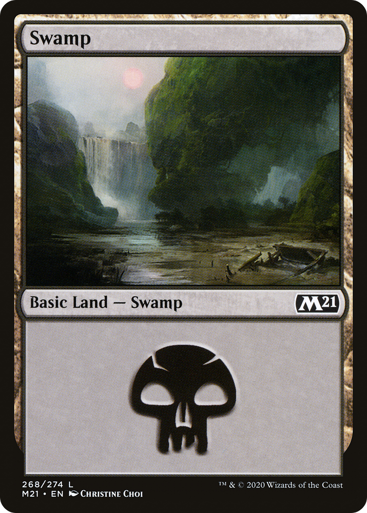Swamp (M21) 268 - WZRD TCG