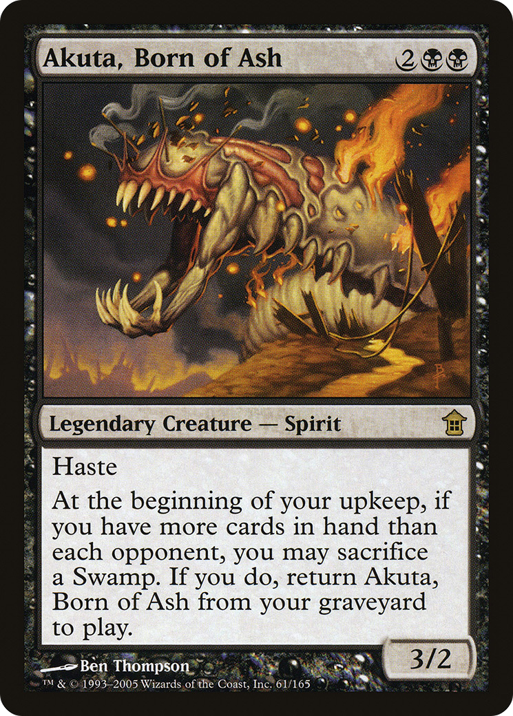 Akuta, Born of Ash (SOK) 61 - WZRD TCG