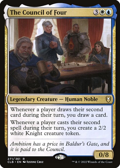 The Council of Four front