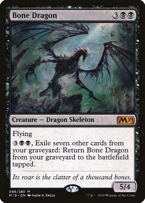 Bone Dragon front