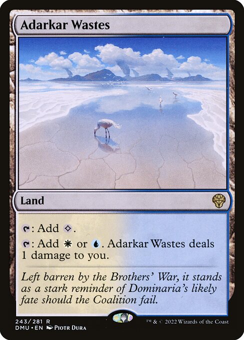 Adarkar Wastes front