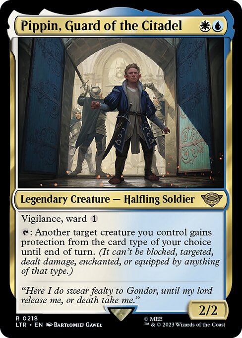 Pippin, Guard of the Citadel front