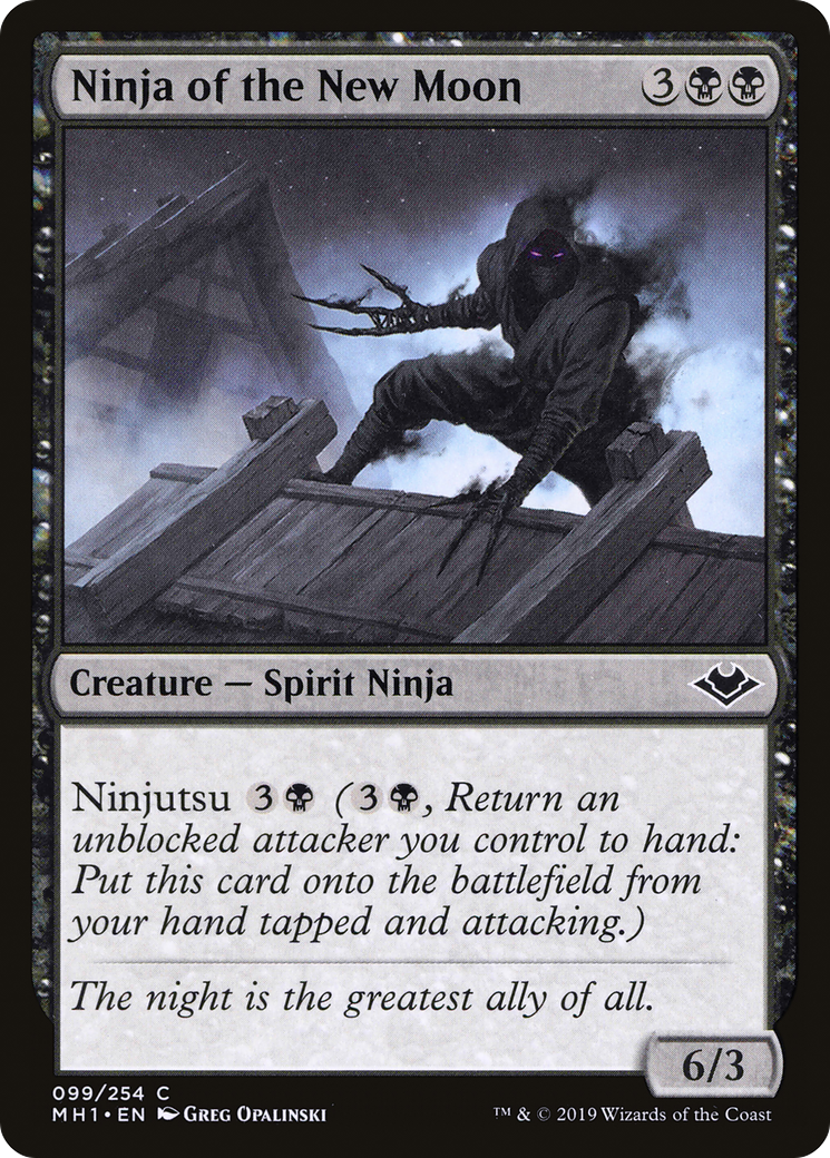 Ninja of the New Moon (MH1) 99 - WZRD TCG