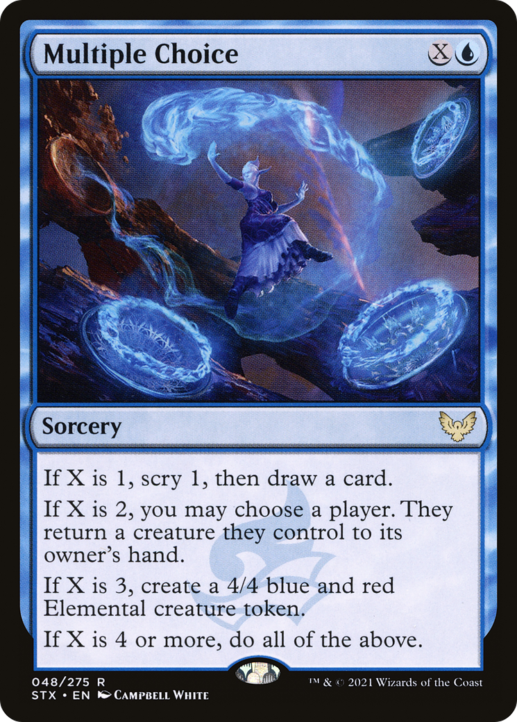 Multiple Choice (STX) 48