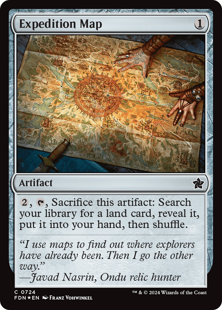 Expedition Map (FDN) 724 - WZRD TCG