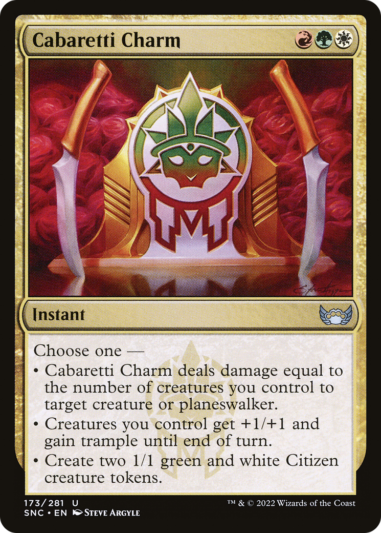 Cabaretti Charm (SNC) 173 - WZRD TCG
