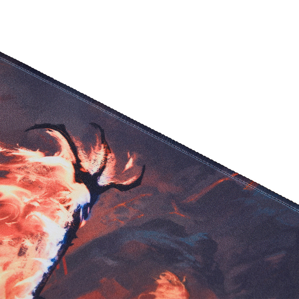 Standard Playmat 24" x 14" (Stitched) - Volcanic Rebirth