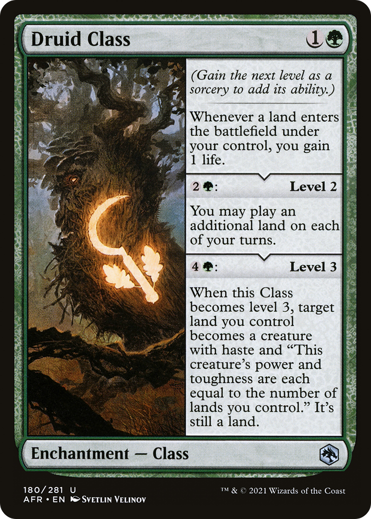 Druid Class (AFR) 180