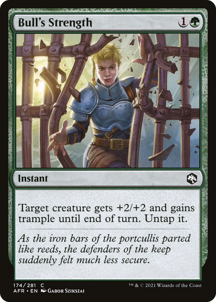 Bull's Strength (AFR) 174 - WZRD TCG