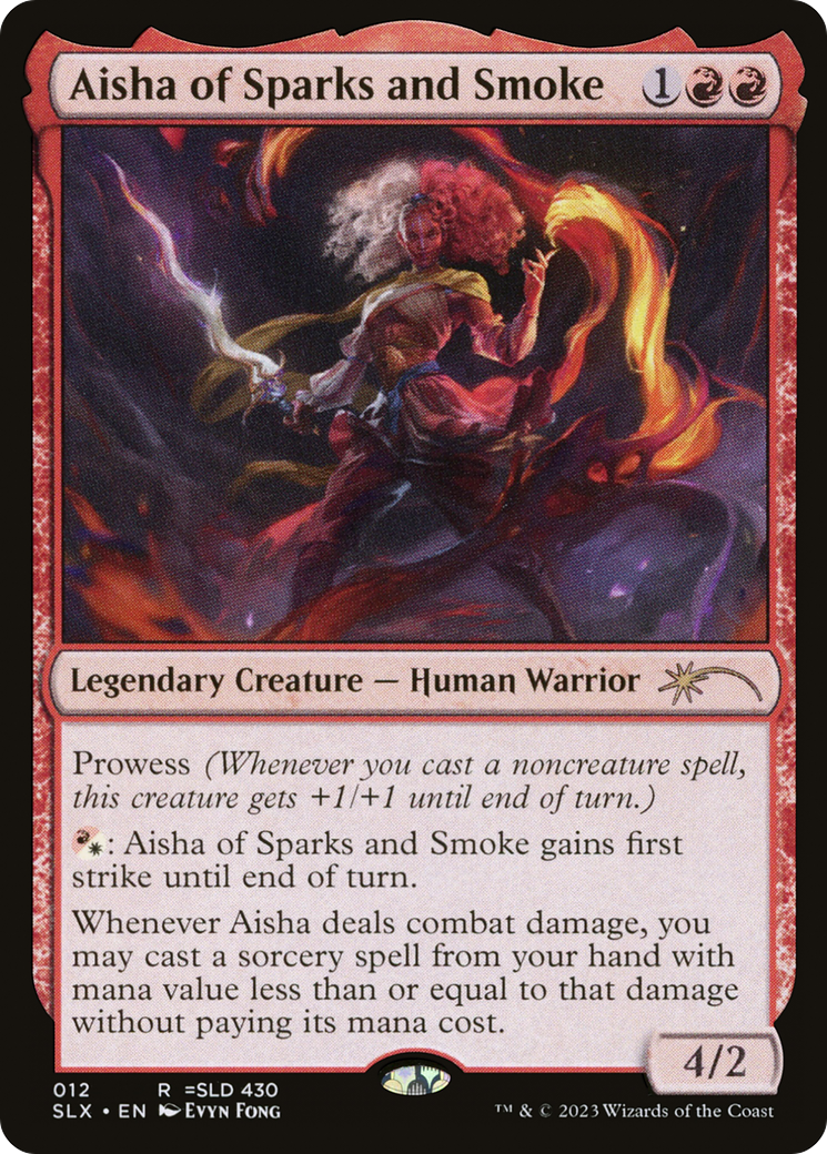 Aisha of Sparks and Smoke (SLX) 12 - WZRD TCG