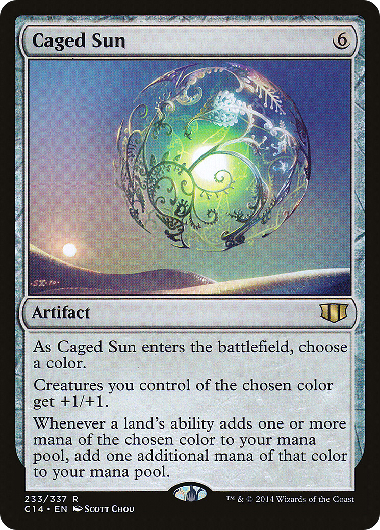 Caged Sun (C14) 233