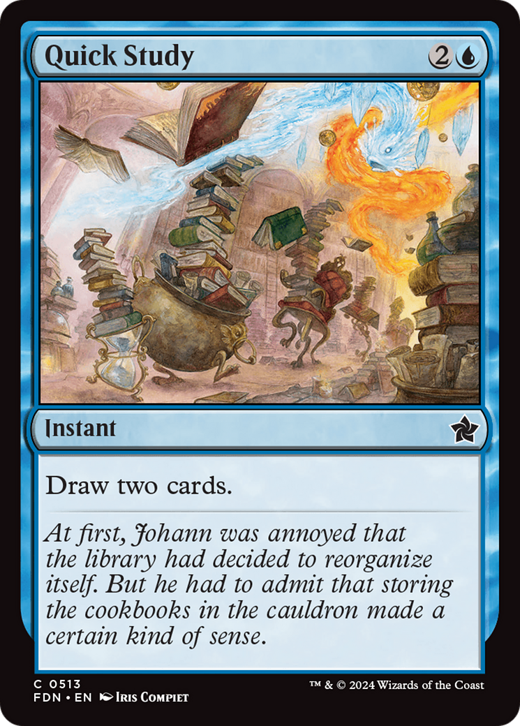 Quick Study (FDN) 513 - WZRD TCG
