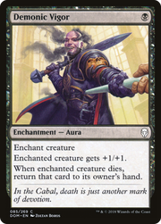 Demonic Vigor (DOM) 85 - WZRD TCG
