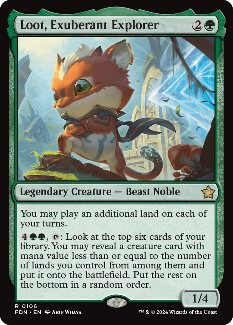 Loot, Exuberant Explorer (FDN) 106
