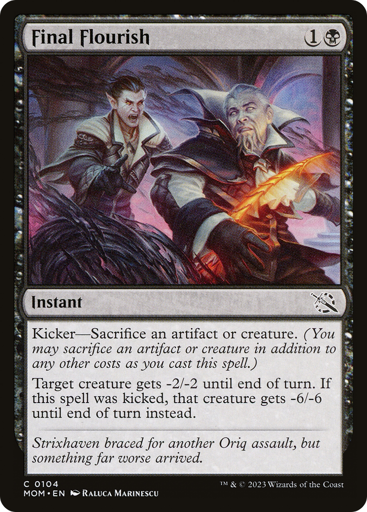 Final Flourish (MOM) 104 - WZRD TCG