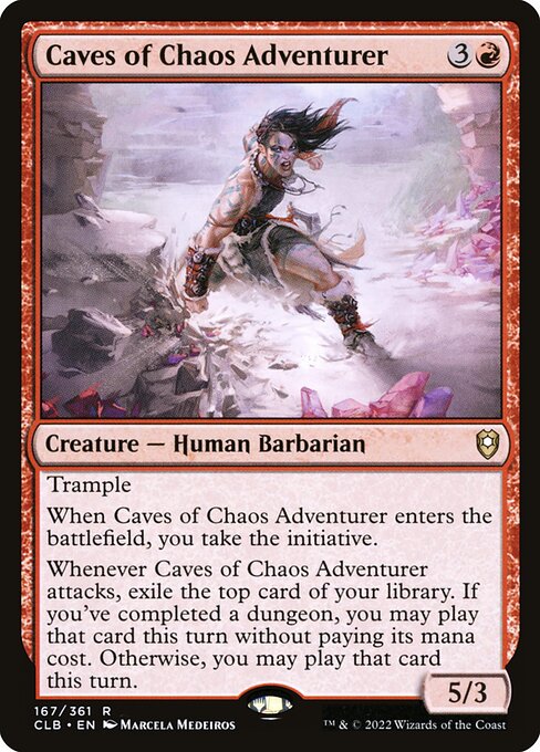 Caves of Chaos Adventurer front