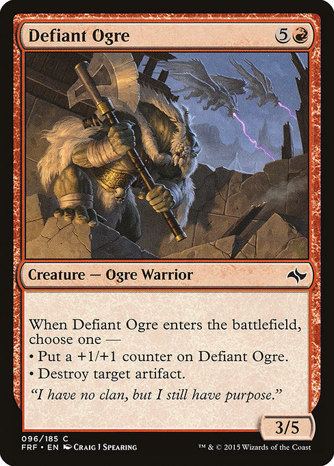 Defiant Ogre front