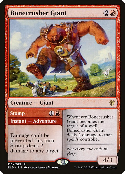 Bonecrusher Giant // Stomp front