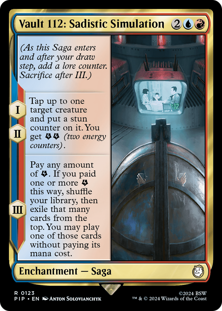 Vault 112: Sadistic Simulation (PIP) 123