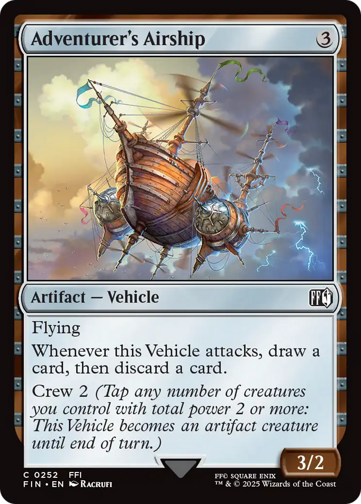 Adventurer's Airship (FIN) 252 - WZRD TCG