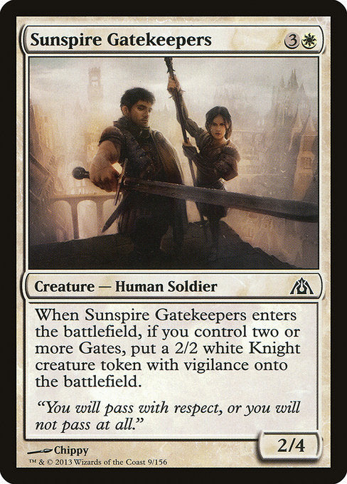 Sunspire Gatekeepers front