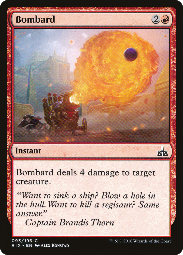 Bombard (RIX) 93 - WZRD TCG