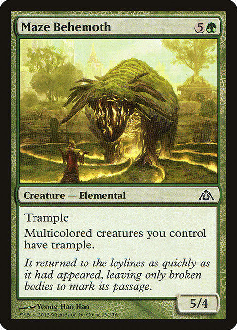 Maze Behemoth front