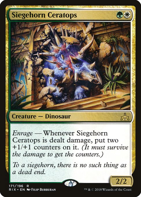 Siegehorn Ceratops front