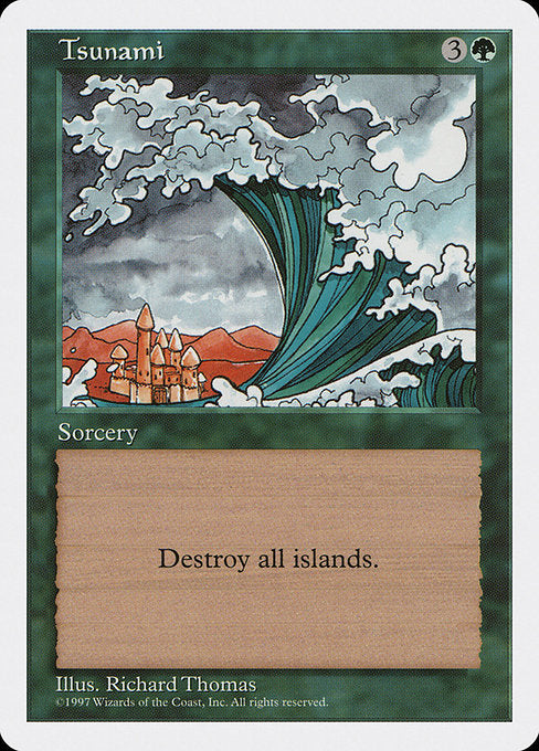 Tsunami front