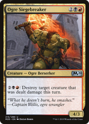 Ogre Siegebreaker (M20) 215 - WZRD TCG