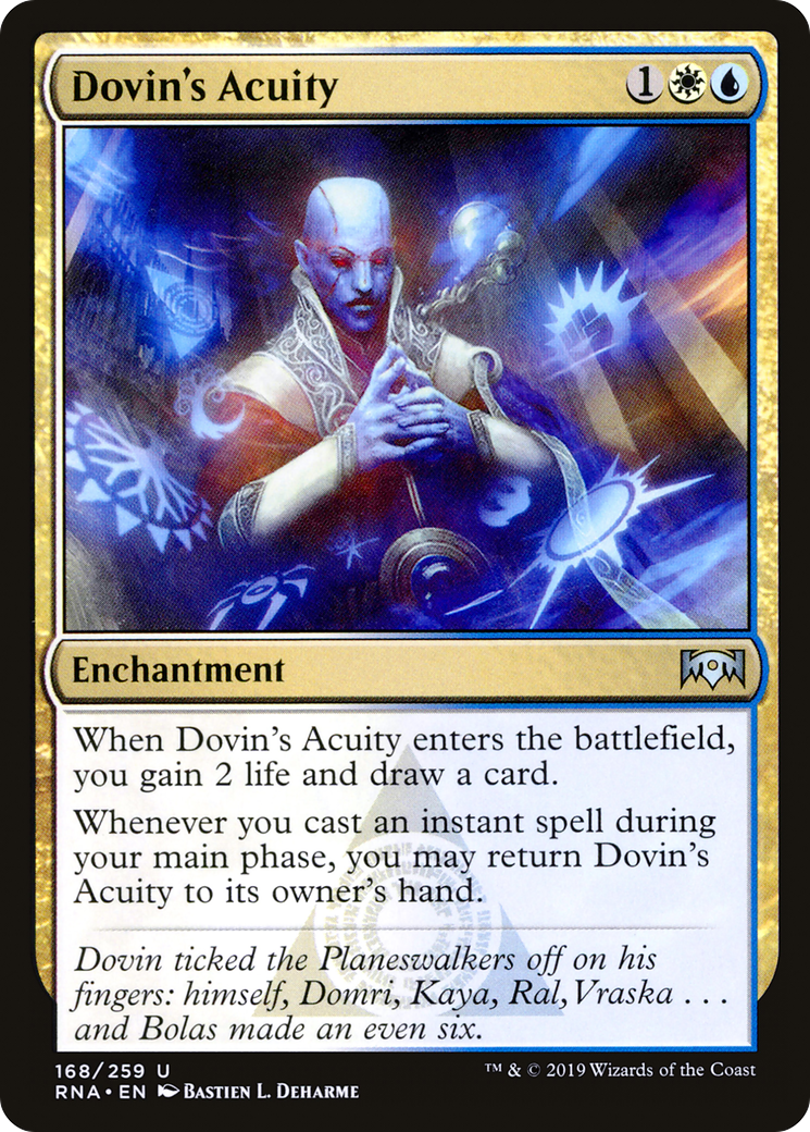Dovin's Acuity (RNA) 168 - WZRD TCG