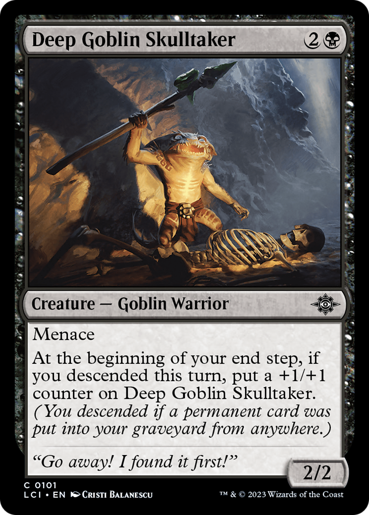 Deep Goblin Skulltaker (LCI) 101 - WZRD TCG