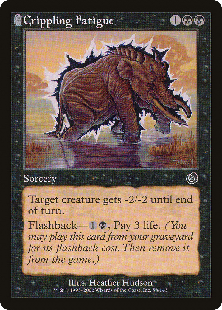 Crippling Fatigue (TOR) 58 - WZRD TCG