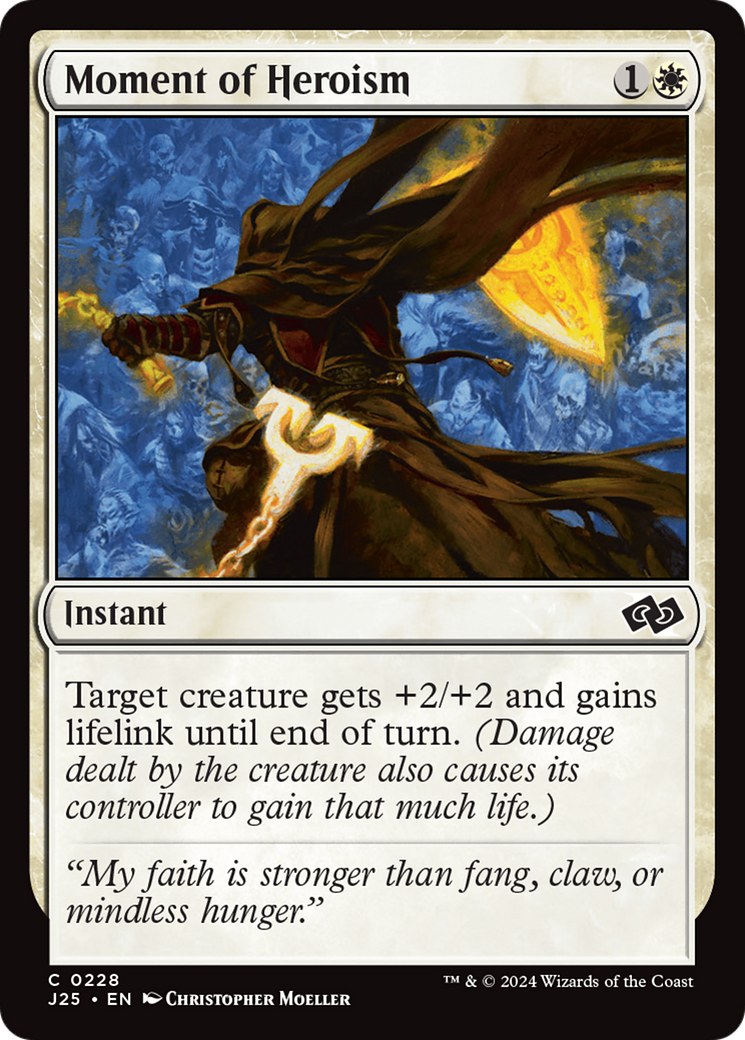 Moment of Heroism (J25) 228 - WZRD TCG