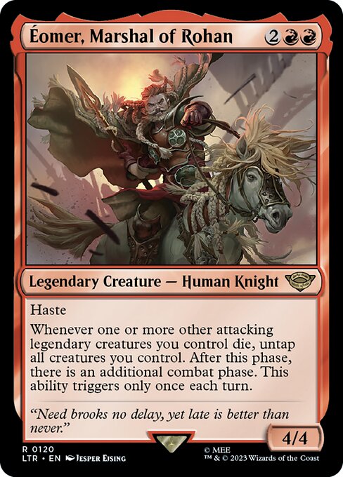 Éomer, Marshal of Rohan front