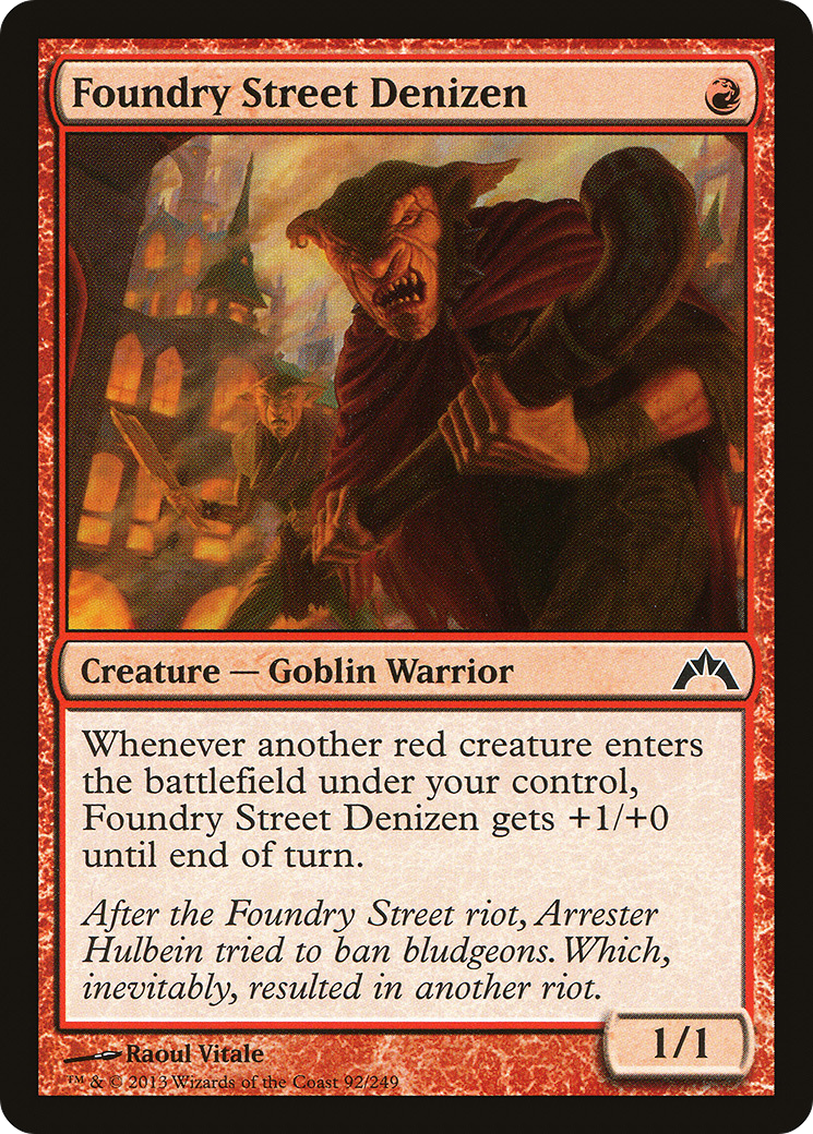 Foundry Street Denizen (GTC) 92 - WZRD TCG
