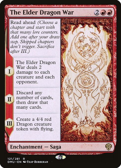 The Elder Dragon War front