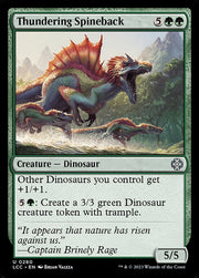 Thundering Spineback front