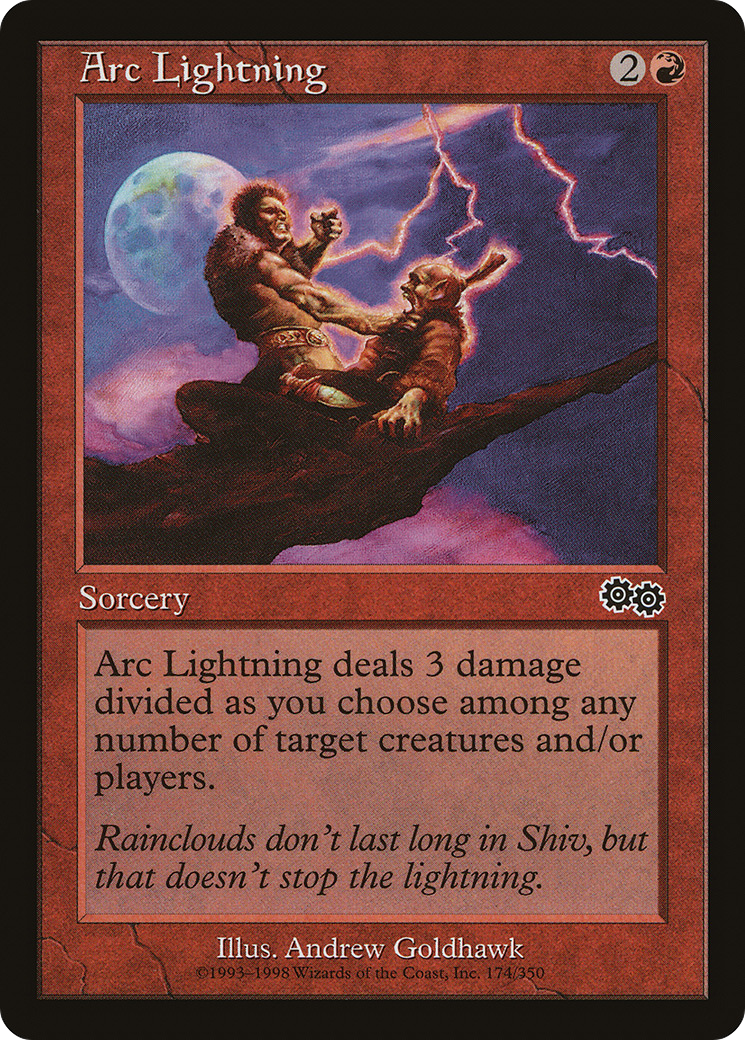 Arc Lightning (USG) 174 - WZRD TCG