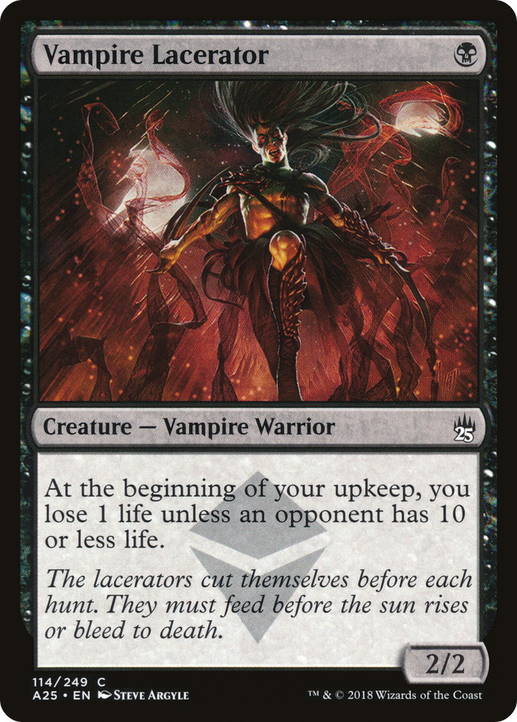 Vampire Lacerator (A25) 114 - WZRD TCG